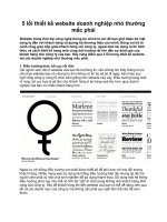 5 lỗi thiết kế website doanh nghiệp nhỏ thường mắc phải pot