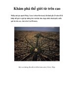 Khám phá thế giới từ trên cao ppsx