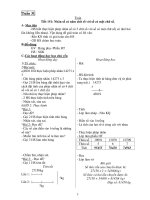 Giáo Án Toán Lớp 3 _ Tuần 31 pps