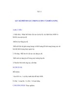 Giáo án vật lý lớp 6 - Tiết 11 potx