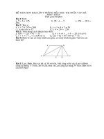 De thi chon HSG lop 4