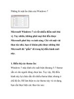 Những bí mật ẩn chứa của Windows 7 potx