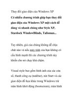 Thay đổi giao diện của Windows XP potx