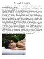 GIỮ NÉT ĐẸP TUỔI  THANH XUÂN