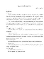 Bài ca ngất ngưỡng - Nguyễn Công Trứ