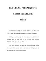 HỘI CHỨNG NHIỄM KHUẨN (SEPSIS SYNDROME) - Phần 2 ppt