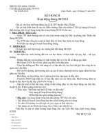 Kế Hoạch Tháng 8 - 2010