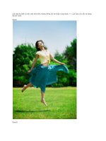 Hiêu ứng ảnh - nhảy với nước doc