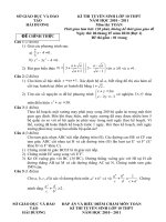 6 bộ đề  thi TS lớp 10 (2010-2011)của 6 tỉnh