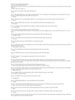 câu hỏi Rung chuông Vàng - phần 1 docx