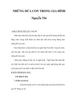 NHỮNG ĐỨA CON TRONG GIA ĐÌNH Nguyễn Thi pdf