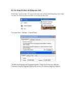 Ký tên riêng lên khay hệ thống của máy tính