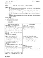 Giáo án số học 6(cả năm)