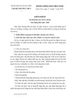 Báo cáo kiểm điểm của chi uỷ