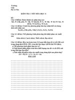 de kiem tra hoa hoc 11