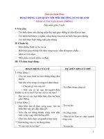 Giáo án: Tai nạn giao thông (MG 5t)