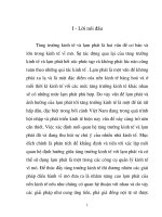 Vấn đề lạm phát - phần 1 ppsx