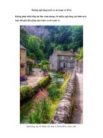 Những ngôi làng bước ra từ tranh vẽ (P22) pot