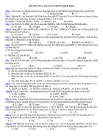 chuyen de SO2, CO2,H3PO4 VOI dd KIEM