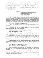 cac quy dinh ve năm học 2010