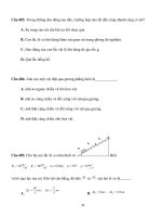 533 câu trắc nghiệm vật lý part 8 ppsx