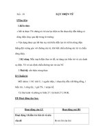 Giáo Án Vật Lý 9 Tiết (29-30) potx