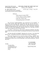 CV1011 /SGDĐT-GDTrH ngày 22/7/2010 của SGD&ĐT TG V/v điều chỉnh lịch học đợt 3 lớp BDHT theo hình thức liên kết VN-Singapore