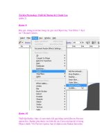 Tài liệu Photoshop: Thiết Kế Button Kỹ Thuật Cao (phần 2) docx