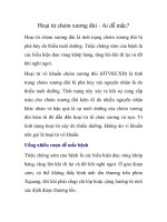 Hoại tử chỏm xương đùi - Ai dễ mắc? ppsx