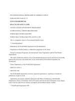 tài liệu về Pentachlorophenol (HSG 19, 1989) - phần 1 ppsx