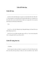 Liên kết hóa học Liên kết ion pdf