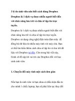 3 lý do sinh viên nên biết cách dùng Dropbox docx