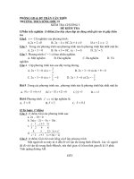 Đề 45 p - ĐS8 -T 56 KIỂM TRA CH 3.
