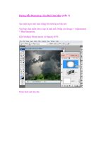 Hướng Dẫn Photoshop: Lâu Đài Trên Mây (phần 3) doc