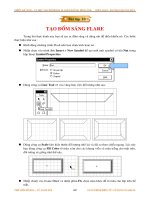 Tạo đốm sáng flare part1 ppsx