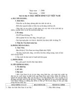 GA Địa Lí 8. Chuẩn theo tập huấn !