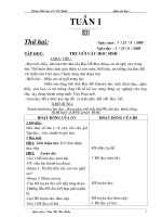 Giáo án tiếng việt 5 tuần 1