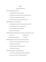 ĐỀ THI THỬ ĐẠI HỌC MÔN HOÁ NĂM 2011_ĐỀ SỐ16 pptx