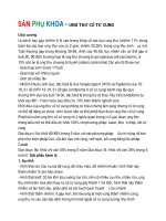 SẢN PHỤ KHOA - UNG THƯ CỔ TỬ CUNG doc