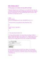 Tìm hiểu PHP – MYSQL ( phần 9) ppsx