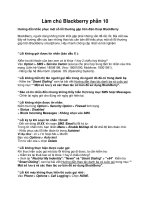 Làm chủ Blackberry phần 10 pot