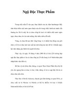 Ngộ Độc Thực Phẩm doc