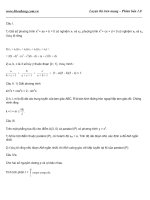 Đề luyện thi toán -2 pptx