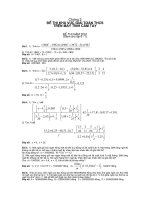 Giai toan bang may tinh cam tay