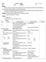 Tiết 1-4 theo chuẩn kiến thức