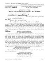 Kể chuyện theo tấm gương đạo đức Hồ Chí Minh