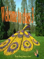 lop 3: Unit 8  (A 4,5,6,7)