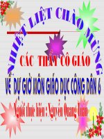 Tiet 16:Thuc hanh,ngoai khoa.....