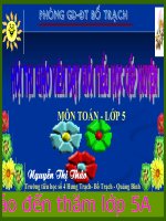 Toạn The tich hinh hop chu nhat