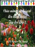 Tap doc 2 _ Cay da que huong